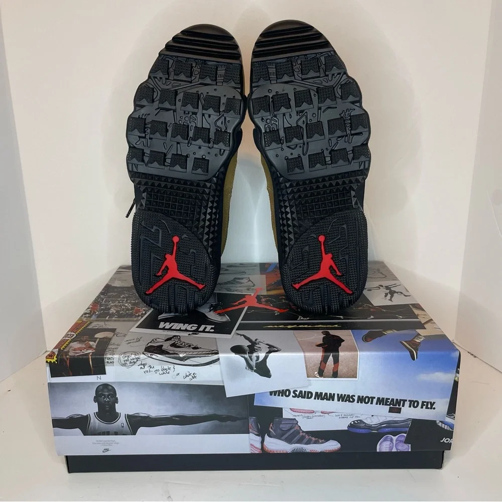 Nike Air Jordan 9 Retro Boot NRG Beef & Broccoli AR4491-200 Men’s Size 9.5 - Picture 5 of 11